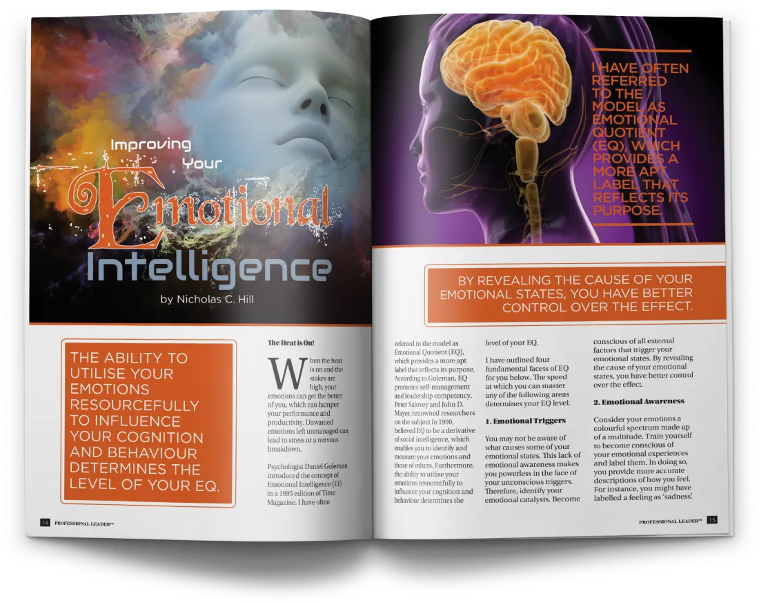 Professional Leader Magazine About Editor Profile