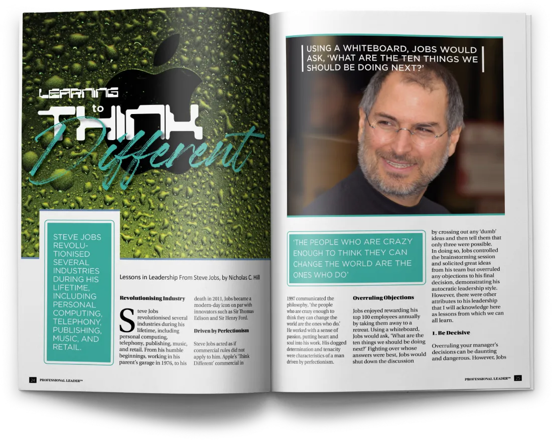 Professional Leader Magazine About Magazine FAQ