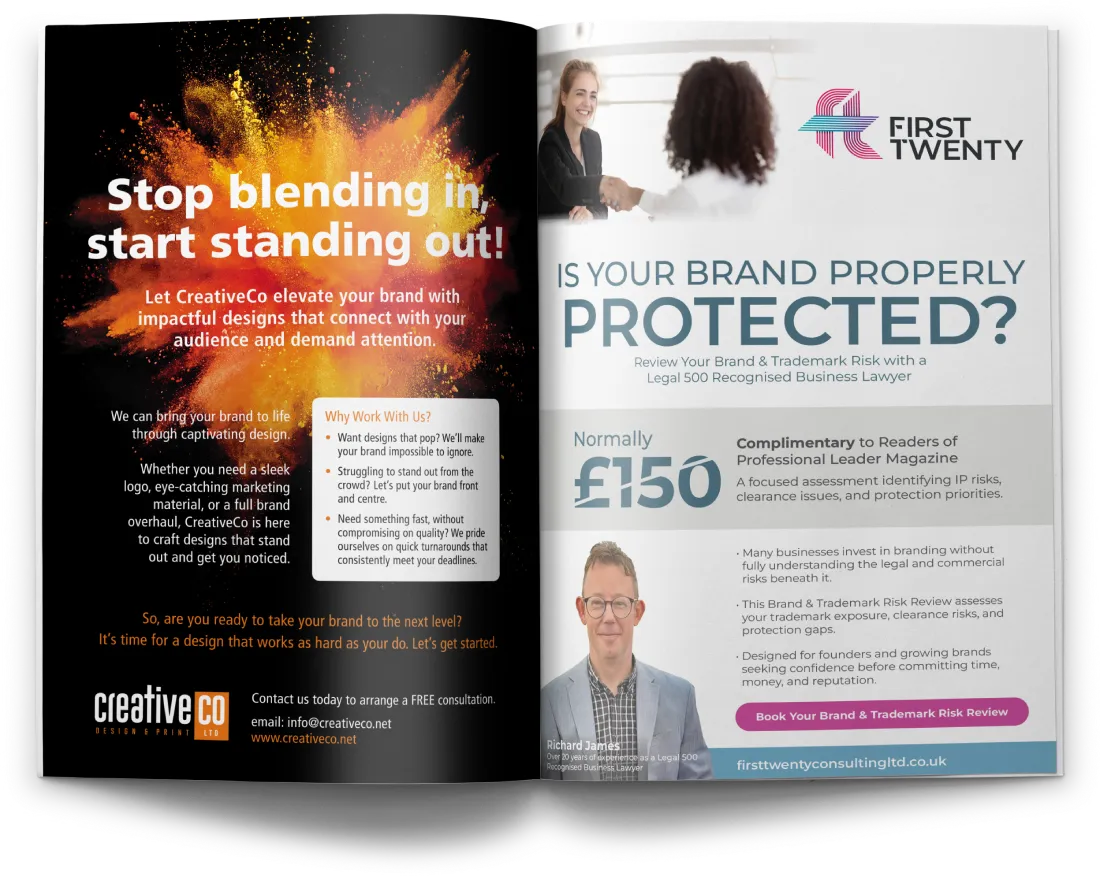 Professional Leader Magazine Advertising Academy Readership