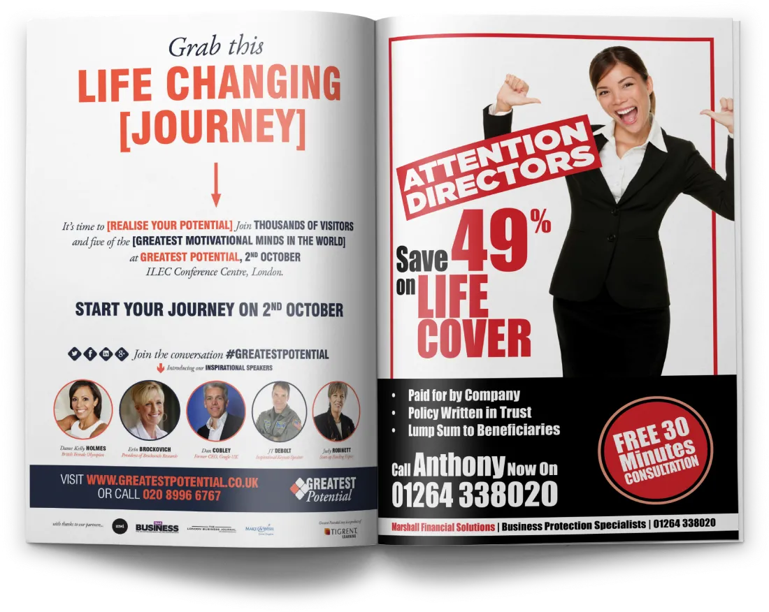 Professional Leader Magazine Advertising Features