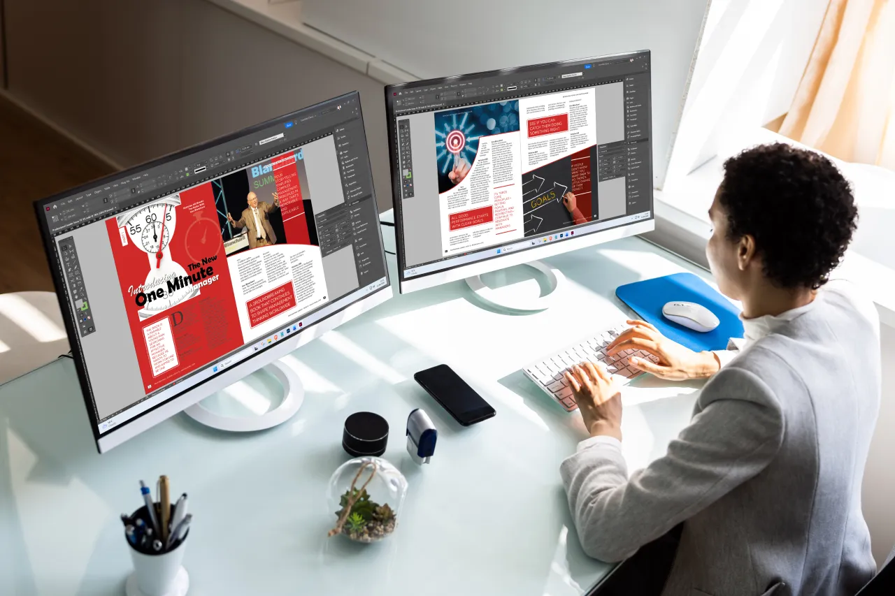 Professional Leader Magazine Appointing a Graphic Designer