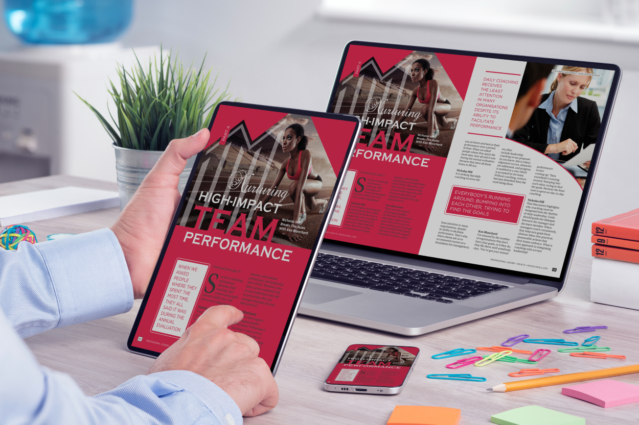 Professional Leader Magazine Designed for Modern Leaders