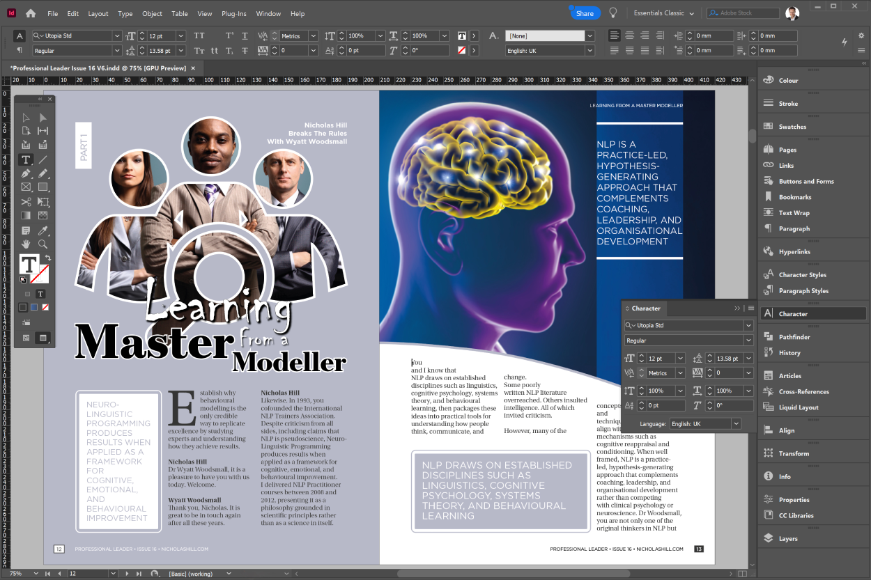 Professional Leader Magazine Readability and Accessibility