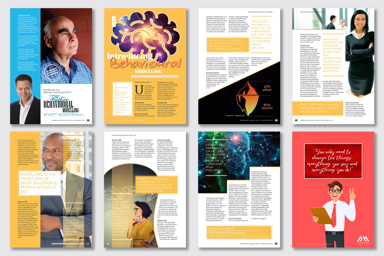 Professional Leader Magazine Single-Page Layouts Page Text Ad 3