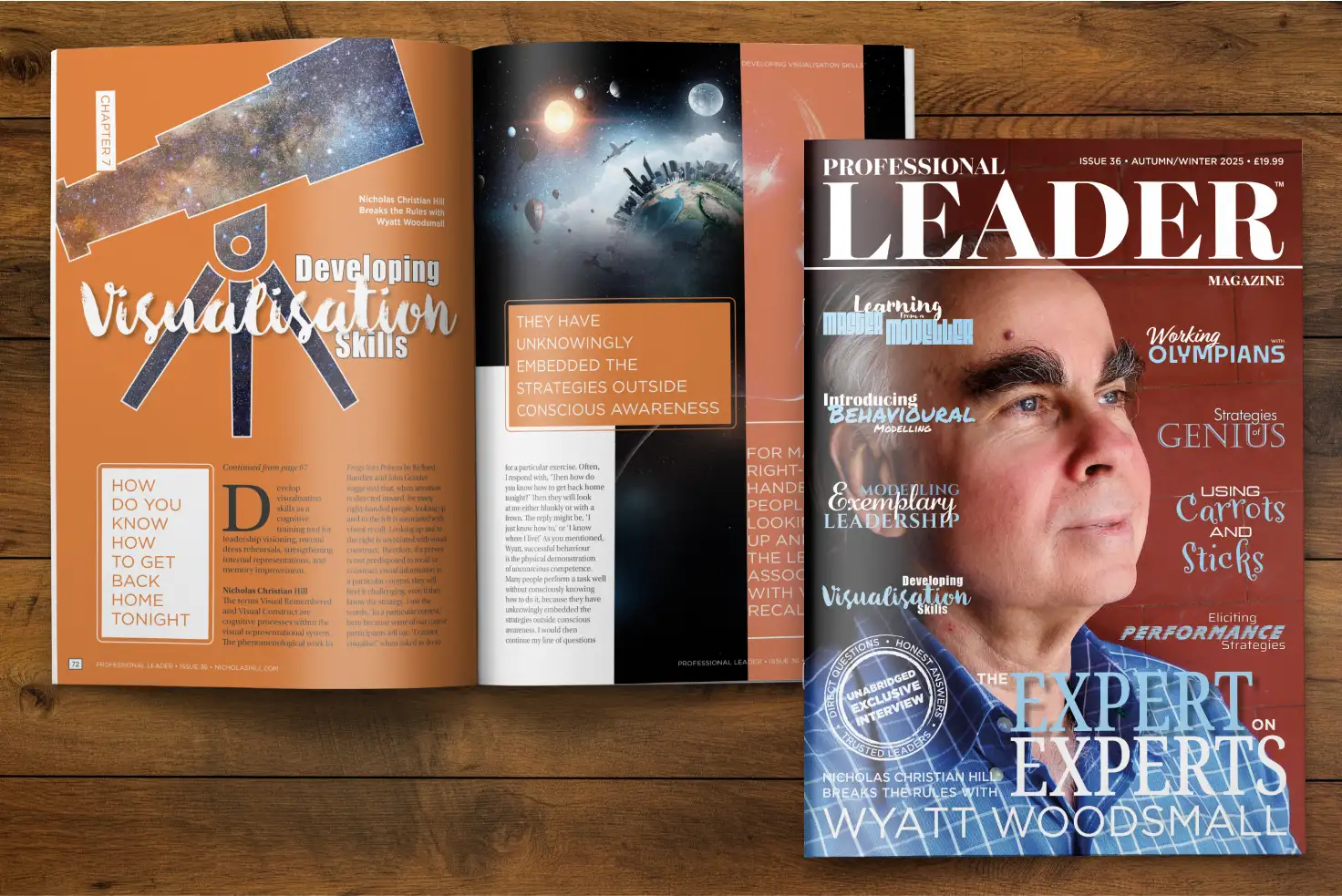 Wyatt Woodsmall Interview Spreads